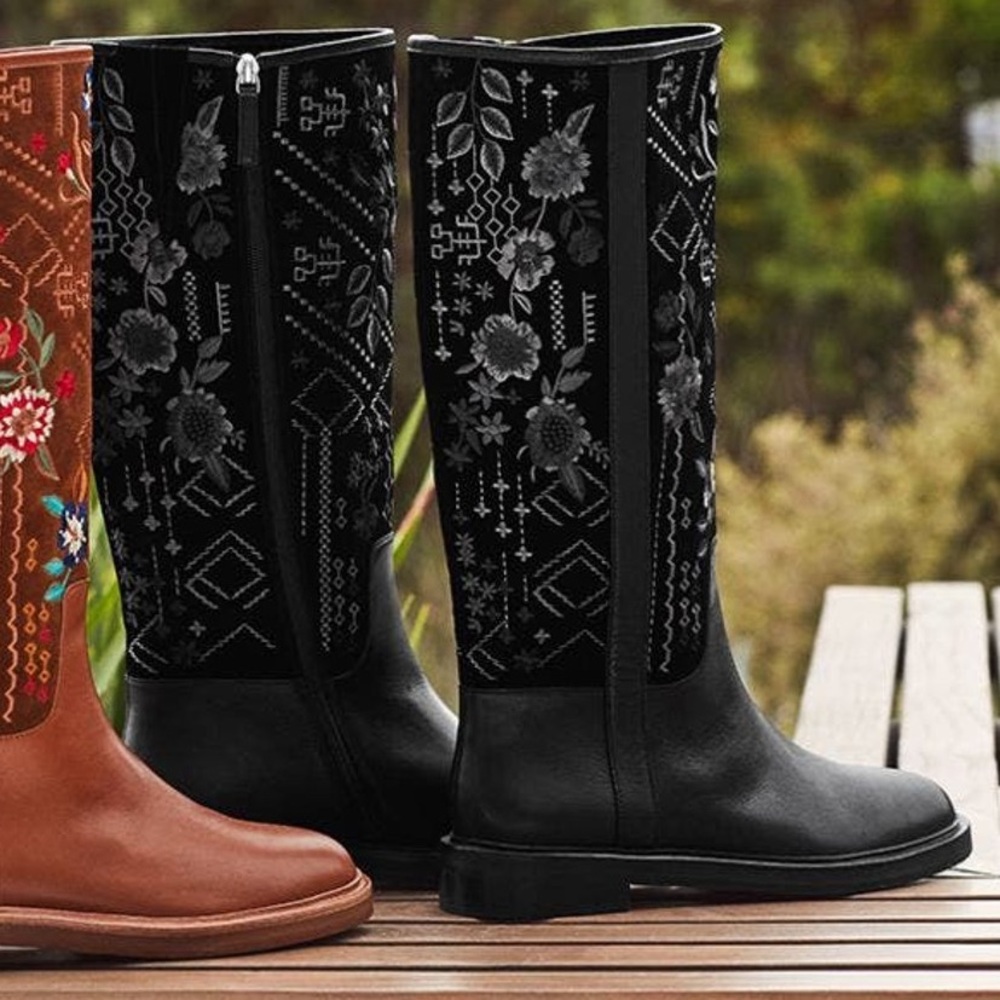 NEW Johnny Was Olivia Tall boot